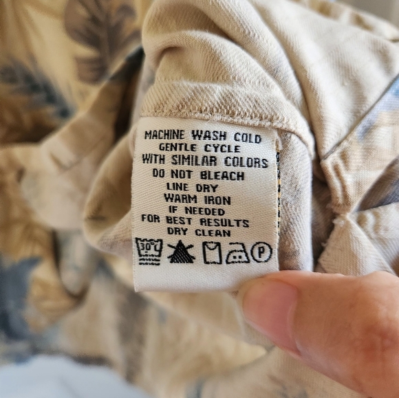 Banana Cabana Mens XL Tropical Hawaiian Button Down Short Sleeve Shirt - Picture 5 of 6